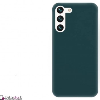 Silikoninis plonas dėklas - žalias (Samsung S23)